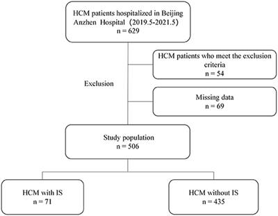 Risk factors, clinical features, and outcomes of patients with hypertrophic cardiomyopathy complicated by ischemic stroke: A single-center retrospective study